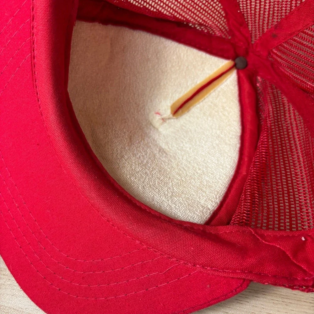 Vintage H Hat‎ Cap Snap Back Youth Red Letter H Trucker 90s